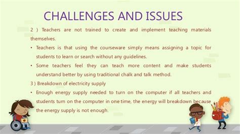 The Issues And Challenges In Integrating Ict