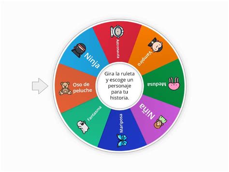 Ruleta De Personajes Rueda Aleatoria