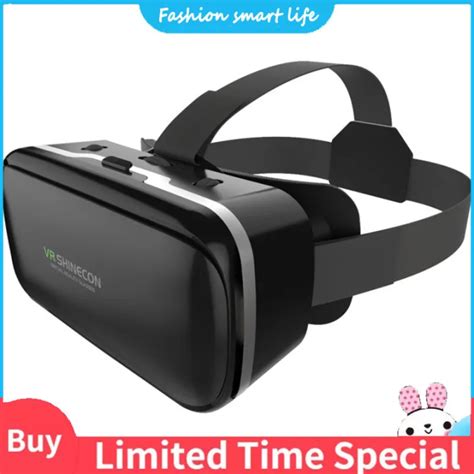 G04 Shinecon Vr Glasses 6th Generation 3d Mobile Phone Virtual Reality Helmet Panoramic Video