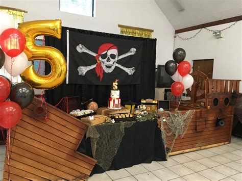 Pirate Party Birthday Party Ideas Photo 1 Of 17 Catch My Party