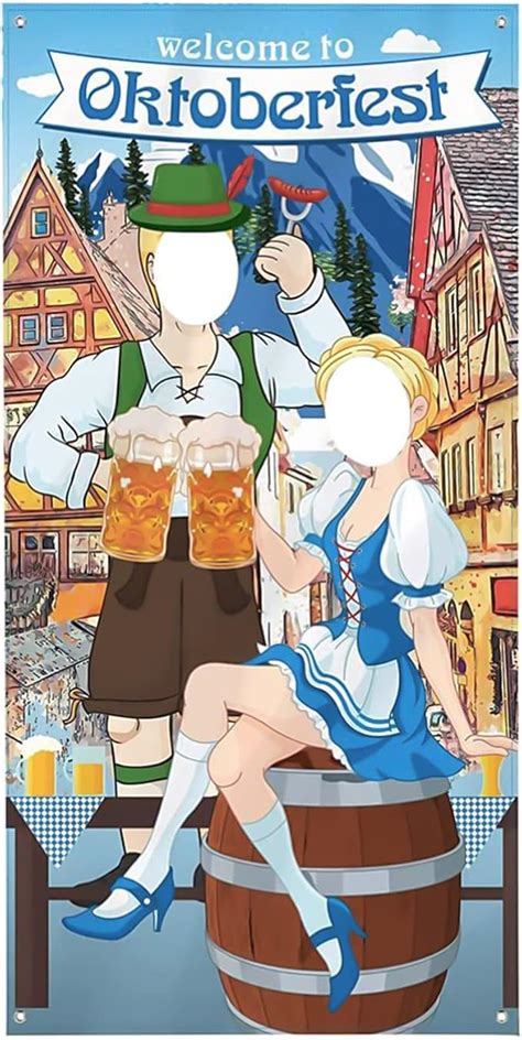 Oktoberfest Party Decorations Oktoberfest Photo Prop Giant Fabric