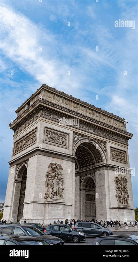 The Arch Of Triumph Arc De Triomphe De L Toile Famous Monument In