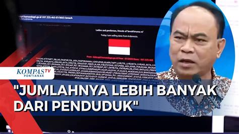 Menkominfo Budi Arie Heran Dengan 337 Juta Data Dukcapil Bocor Emang