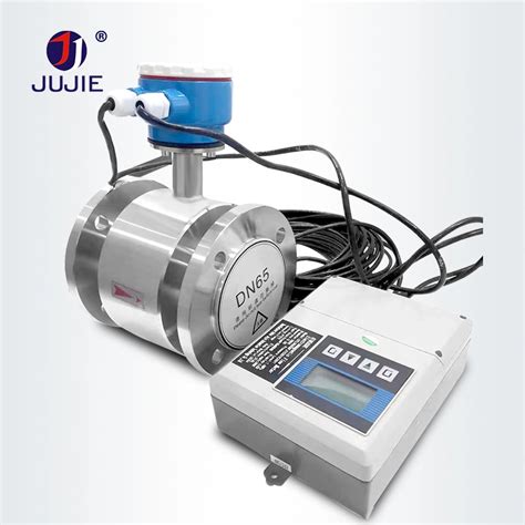 Split Electromagnetic Flowmeter Liquid Water Pipeline Digital Display