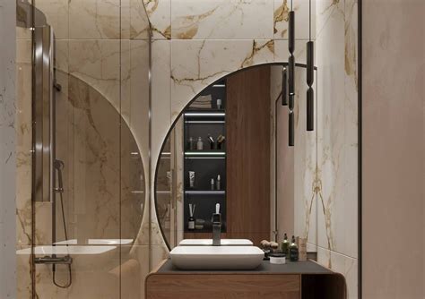 Полукруглое зеркало в санузле дубль | Bathroom mirror, Lighted bathroom ...