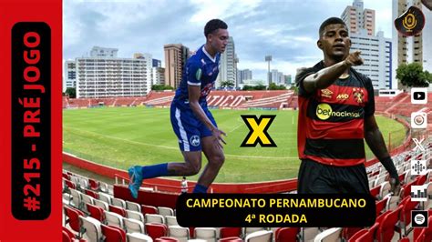 215 PRÉ JOGO MAGUARY X SPORT 4ª RODADA CAMPEONATO PERNAMBUCANO 2024