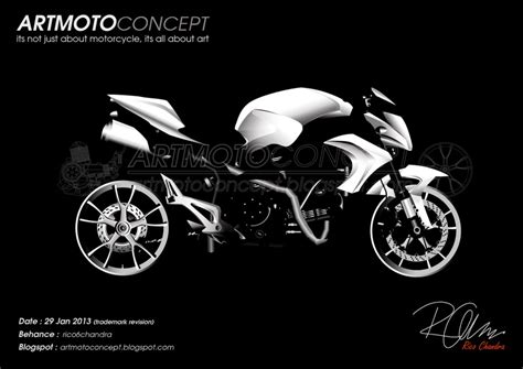 Artmotoconcept Motorcycle Bike Design Desain Motor Desain Motor Naked Streetfighter Rc