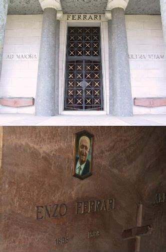 Enzo Ferrari 1898 1988 Find A Grave Photos Famous Tombstones