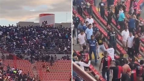 Videos ¿cómo Se Inició El Enfrentamiento En El Estadio La Corregidora