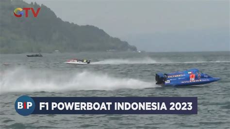 20 Pembalap F1 Powerboat Indonesia 2023 Jalani Sesi Latihan Bebas