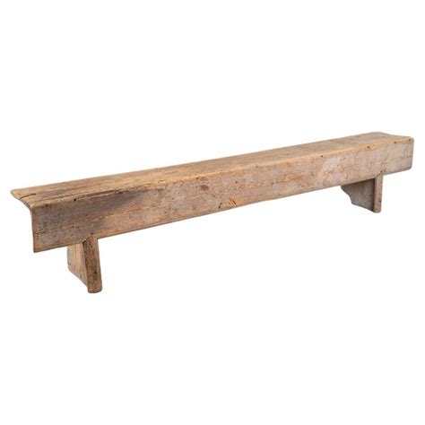 Rustic Small Wood Bench Circa 1920 At 1stdibs