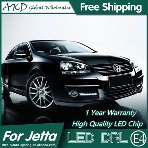 AKD Car Styling For VW Jetta LED DRL 2009 2011 Jetta Mk5 LED Daytime