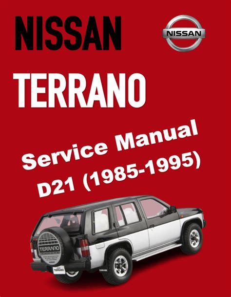 Nissan Terrano D21 1985 1995 Service Workshop Manual Lazada