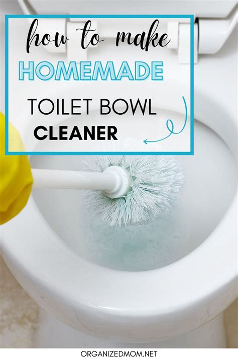 Homemade Toilet Bowl Cleaner For Hard Water Stains The Organized Mom