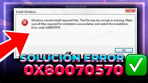 Solución Al Error 0x80070570 En Windows Guía Paso A Paso Mundowin