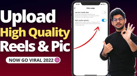 How To Upload High Quality Video On Instagram Reels Post High Quality Reels New Update Youtube