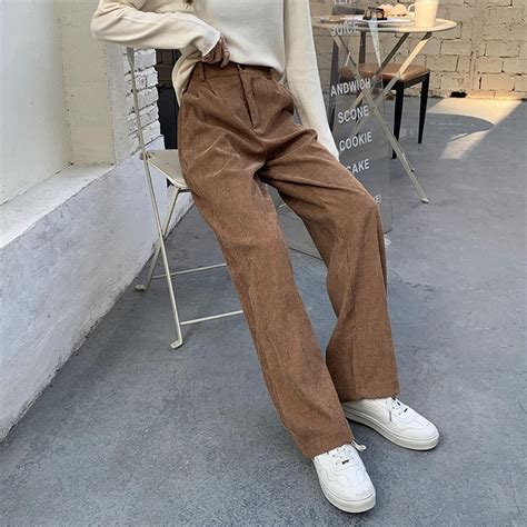 Jual Celana Corduroy Pria Korean Style Pria Baggy Pants Celana Longgar