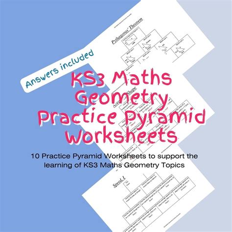 Boost KS3 Maths Skills with our Geometry Practice Worksheets