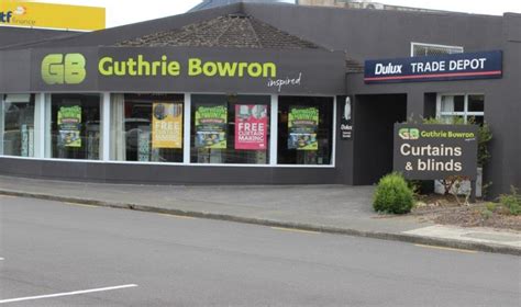 Guthrie Bowron New Plymouth Wallpaper Paint Curtains Blinds