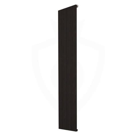 Carisa Monza Aluminium Central Heating Radiator In Textured Black