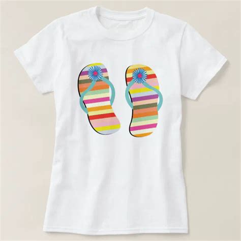 Flip Flop T Shirt Zazzle