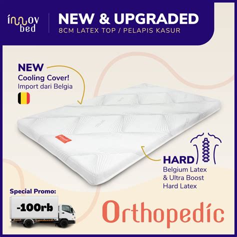 Jual Innovbed Mattress Topper Latex Orthopedic Pelapis Kasur Ukuran