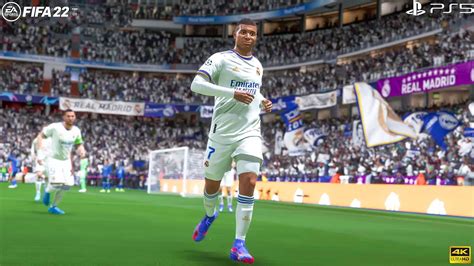 Fifa 22 Ps5 Real Madrid Vs Ajax Ft Kylian Mbappé Uefa Champions League 4k Gameplay Youtube