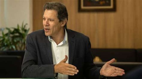 Haddad Diz Que Alíquota Padrão Do Iva Deve Ficar Em Torno De 25 Ao Fim