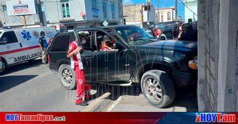 Hoy Tamaulipas Choque En Tamaulipas Fuerte Choque Deja Dos Lesionados