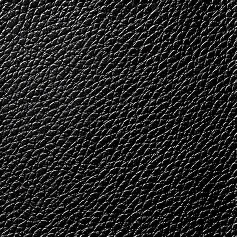 Premium Photo Sleek Black Plain Leather Textures