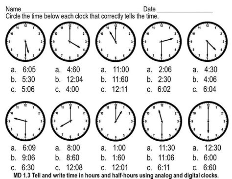 Elapsed Time Activity Sheets