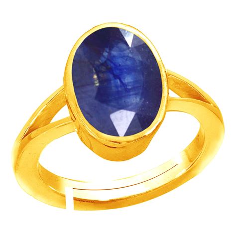 Rama Mool Chand Trading Natural Ratti Blue Sapphire Neelam Ring