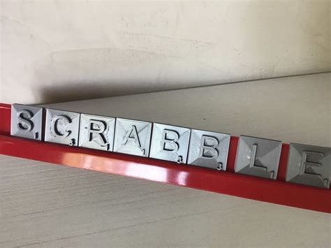 3d Printed Scrabble 3d Letters For English Version Board Game Stl File By 3dletters Pinshape