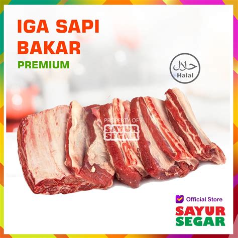 Jual Iga Sapi Bakar Konro G Premium Shopee Indonesia