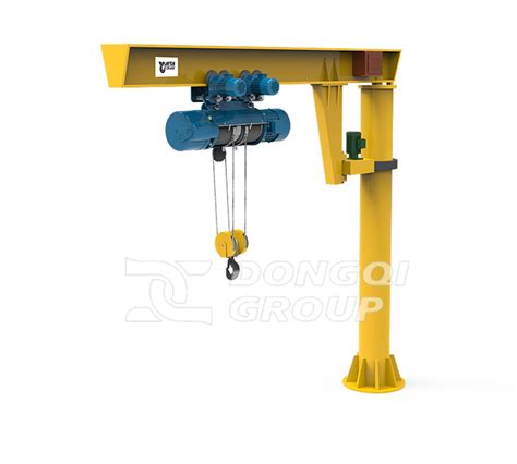 Ton Bz Model Pillar Mounted Jib Crane With Lifting Height M