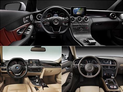 Mercedes Benz C Class W Vs Bmw Series F Vs Audi A B Design