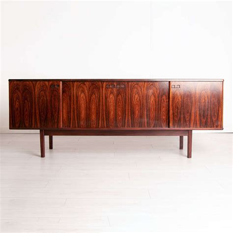 Attributed To Ib Kofod Larsen Freestanding Sideboard In Rosewood In