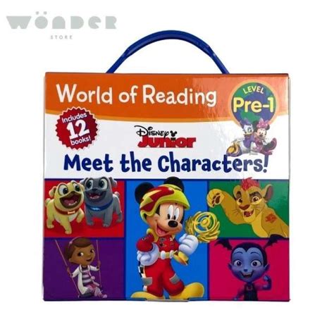 Promo WORLD OF READING DISNEY JUNIOR MEET THE CHARACTERS Diskon 23 Di