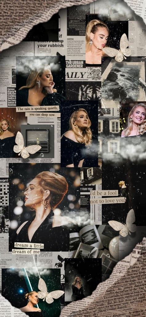 •adele Wallpaper• Crear Collage De Fotos Álbumes De Adele