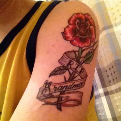 20 Meaningful Rip Grandma Remembrance Tattoo Ideas For You