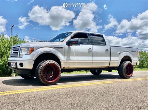 2011 Ford F 150 Wheel Offset Super Aggressive 3 5 Suspension Lift 4