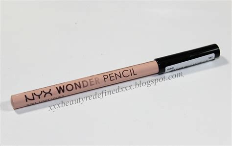 Beautyredefined By Pang Nyx Wonder Pencil Light Swatch And Review