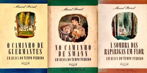 Três livros de Marcel Proust em busca do tempo perdido