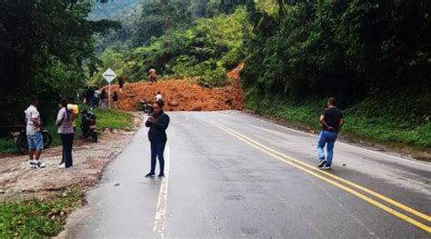 Atenci N Cerrada La V A Mocoa Pitalito Por Deslizamiento De Tierra