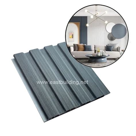 On Sale Waterproof Interior Wood Plastic Composite Cladding Fluted Wpc