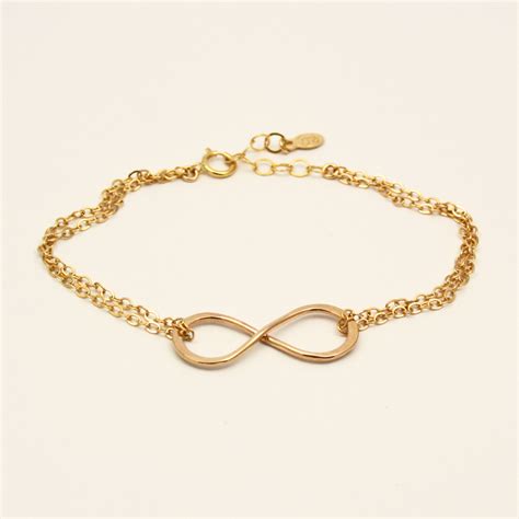 Gold Infinity Bracelet, Figure 8 » Gosia Meyer Jewelry