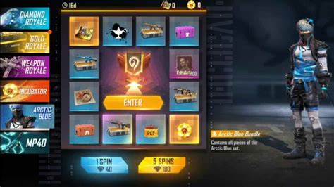 How To Get The Arctic Blue Bundle In Free Fire Incubator