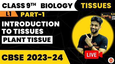 Introduction To Tissues Plant Tissue Class 9 Biology Part 1 Of Tissues Vedantu 9th