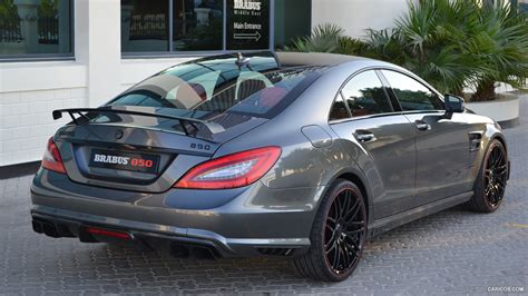 Brabus 850 60 Biturbo Based On Mercedes Benz Cls63 Amg 2014 Rear