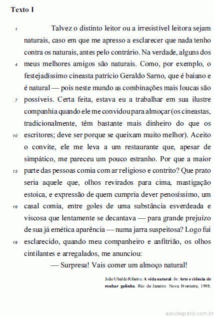 Acerca Das Ideias E Das Estruturas Lingu Sticas Do Texto